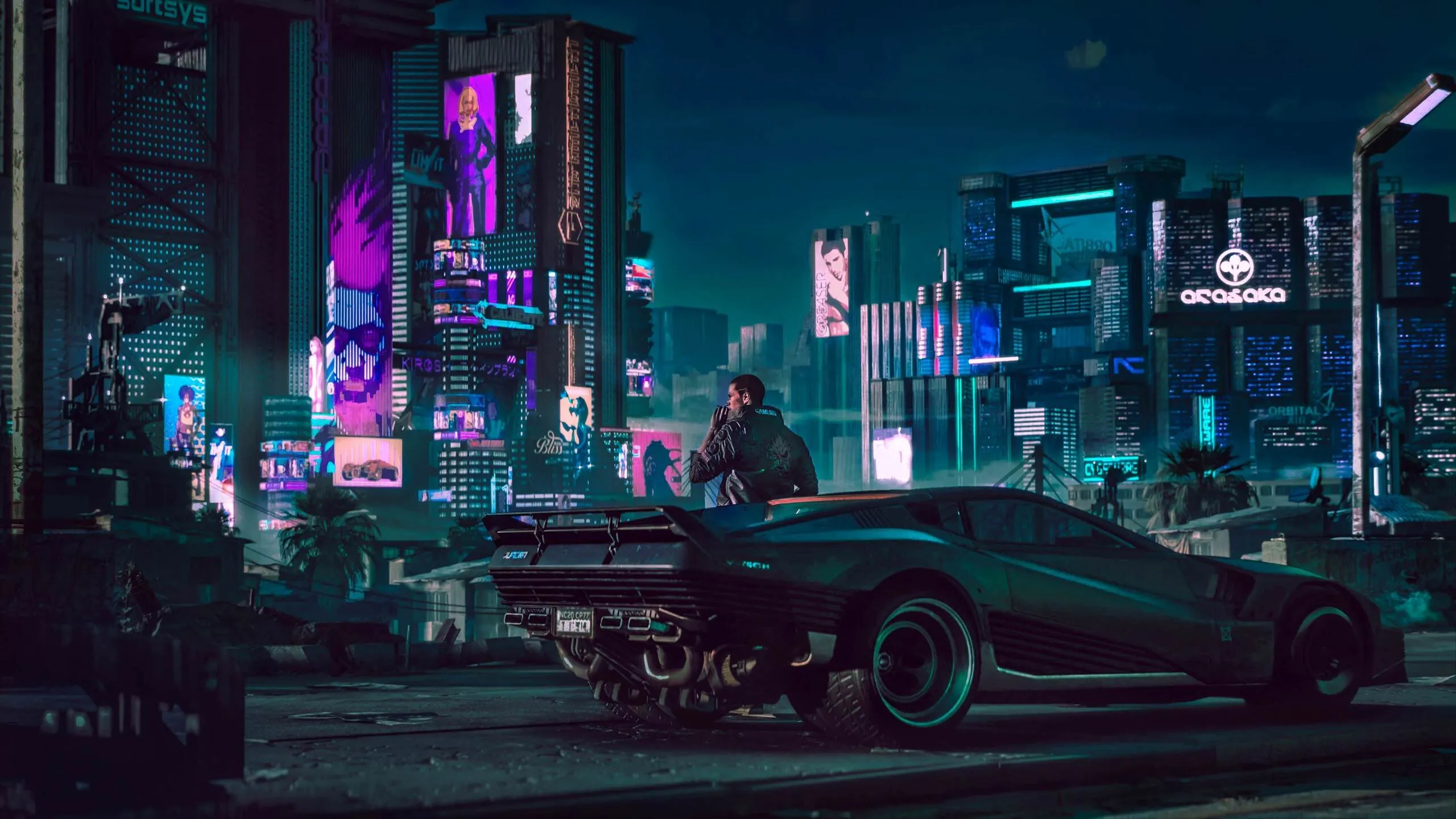 image d'exemple style cyberpunk